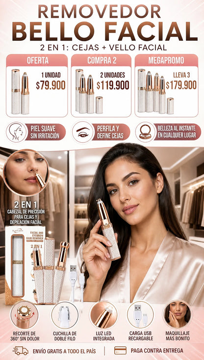 REMOVEDOR VELLO FACIAL