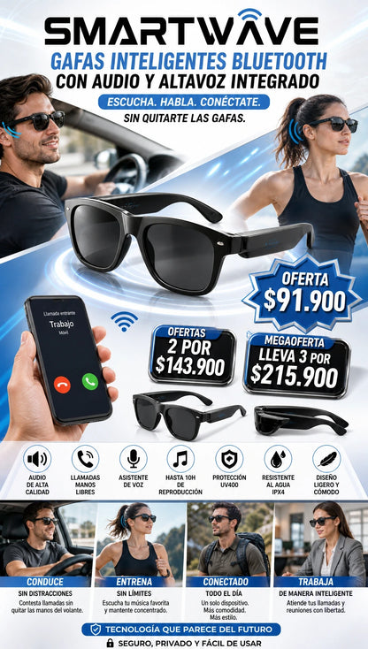 SMARTWAVE GAFAS INTELIGENTES