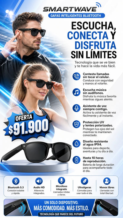 SMARTWAVE GAFAS INTELIGENTES