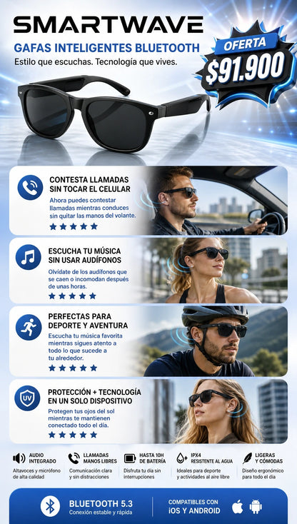 SMARTWAVE GAFAS INTELIGENTES
